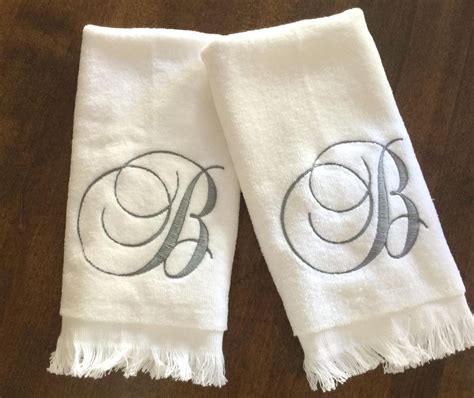 Monogram Embossed Single